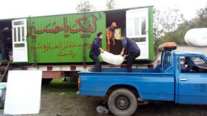 ارائه خدمات فرهنگی و لجستیکی توسط پرسنل شهرداری رشت درپیاده‌روی بزرگ اربعین