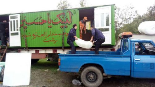 ارائه خدمات فرهنگی و لجستیکی توسط پرسنل شهرداری رشت درپیاده‌روی بزرگ اربعین