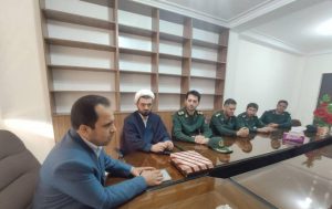 دیدار مسئولان سپاه ماسال با معاون جدید فرماندار