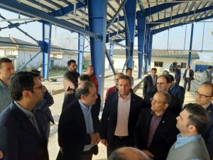 بازدید مدیرعامل بانک توسعه تعاون از طرح‌های تعاونی گیلان