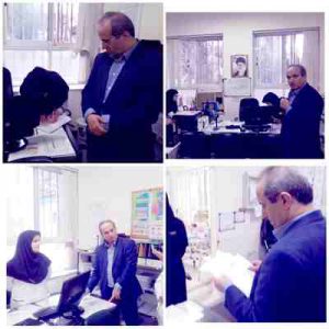 بازدید سرزده رییس دانشگاه علوم پزشکی گیلان از مرکز آموزشی درمانی الزهرا(س) رشت