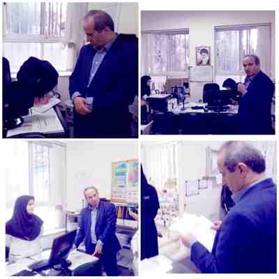 بازدید سرزده رییس دانشگاه علوم پزشکی گیلان از مرکز آموزشی درمانی الزهرا(س) رشت