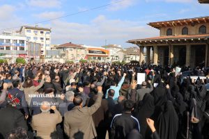 گزارش تصویری مراسم بزرگداشت سردار شهید قاسم سلیمانی در رشت