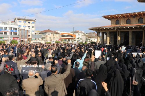 گزارش تصویری مراسم بزرگداشت سردار شهید قاسم سلیمانی در رشت