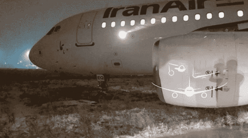 هواپیمای پرواز تهران-کرمانشاه از باند خارج شد/تکرار عجیب سوانح هوایی در ایران