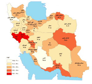 تورم فروردین ماه گیلان به ۳۱٫۳ درصد رسید/کالاهای خوراکی در گیلان تورم ۳۴ درصدی را ثبت کردند
