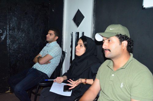 برگزاری تست بازیگری تئاتر فیزیکال در شهرستان فومن