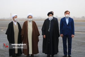گزارش تصویری استقبال مسئولان گیلان از رئیس قوه قضائیه