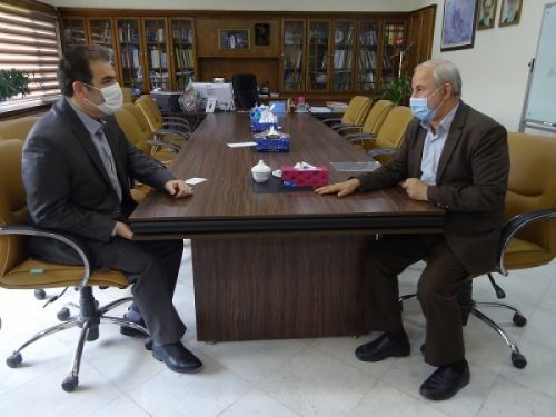 دیدار مدیرعامل شرکت آب منطقه ای گیلان با نماینده مردم رشت در مجلس شورای اسلامی