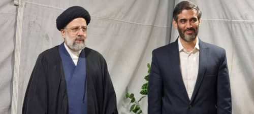 دیدار سردار محمد با حجت الاسلام رئیسی/ستاد سعید محمد شاخه جوانان ستاد رئیسی شد