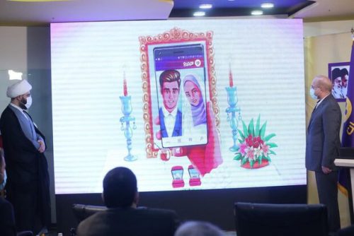 مراسم رونمایی از پلتفرم همدم با حضور رئیس مجلس