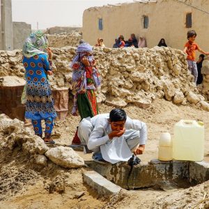 اجرای طرح ملی «نذر آب ۴» در شهرستان فهرج در استان کرمان با همکاری مجمع خیرین استان گیلان