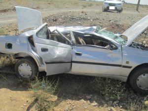 مصدومیت چند نفر بر اثر واژگونی پژو ۴۰۵ در تالش/انتقال مصدومان به بیمارستان شهید نورانی