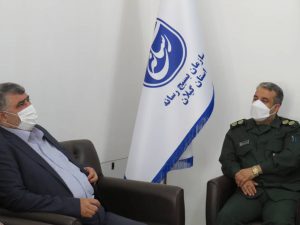 دیدار عضو کمیسیون قضایی و حقوقی مجلس شورای اسلامی با رئیس سازمان بسیج رسانه گیلان