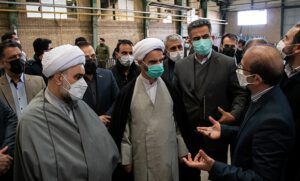 بازدید رئیس کل دادگستری استان گیلان از دو واحد تولیدی در شهرک صنعتی لوشان