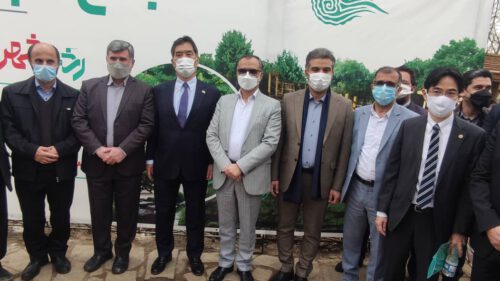 افتتاح باغ ژاپنی در رشت / آمادگی رشت به منظور مشارکت سرمایه گذاران خارجی / اعزام گروه اقتصادی ژاپن به رشت 