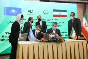 توافق تشکیل هاب لجستیکی و توسعه مبادلات تجاری ایران و قزاقستان