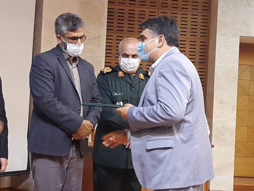 برگزاری مراسم تودیع و معارفه رئیس سازمان بسیج دانشجویی استان گیلان در تالار وحدت دانشگاه گیلان