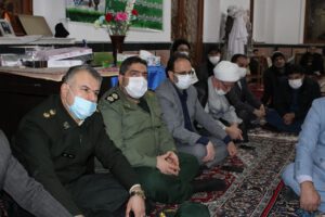  مراسم تحویل سال ۱۴۰۱، بقعه امین السلطان غریب بنده (ع) در جوار مزار شهدای رضوانشهر