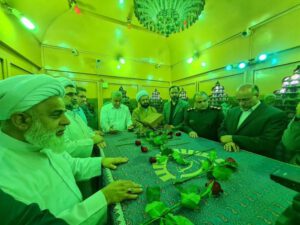 همایش تجلیل از خیران و خادمان بقاع متبرکه گیلان / مراسم غبارروبی ضریح و مرقد مطهر خواهر امام رضا حضرت فاطمه اُخری (س)