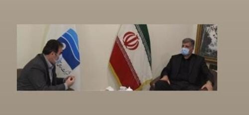 دیدار نماینده شهرستان رودبار با مدیر عامل شرکت آب منطقه ای گیلان