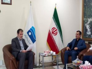 دیدار نماینده رشت با مدیر عامل آب منطقه ای گیلان