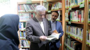 بازدید استاندار گیلان از ساختمان در حال احداث کتابخانه مرکزی و حضور در جمع کتابداران رشت