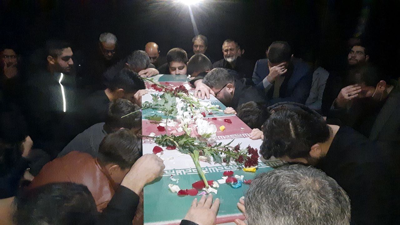 وداع با شهید گمنام در لاهیجان و ماسال وداع با شهید گمنام در لاهیجان و ماسال