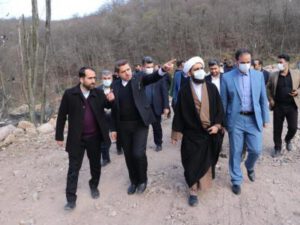 بررسی میدانی فرماندار رشت از ساماندهی دفنگاه سراوان