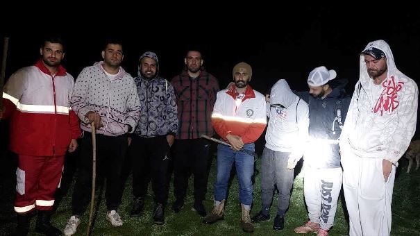 پیدا شدن گردشگران گمشده در ماسال پیدا شدن گردشگران گمشده در ماسال