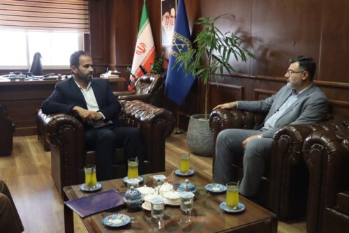 دیدار مدیرکل تعاون، کار و رفاه اجتماعی استان گیلان با شهردار رشت