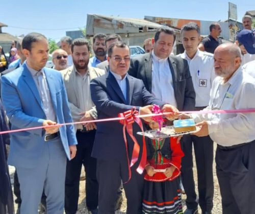گزارش تصویری افتتاح پایگاه اورژانس و آتش نشانی شهر پیربازار