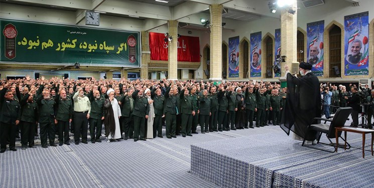 فرماندهان سپاه پاسداران با رهبر انقلاب دیدار کردند
