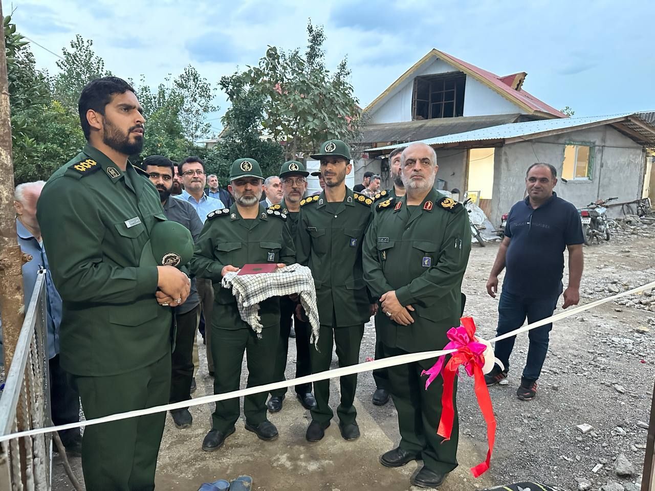 بهره برداری از ۳ طرح بسیج سازندگی در لاهیجان