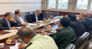 بازدید رییس کل دادگستری استان گیلان به همراه معاونین قضایی از دادگستری رودبار