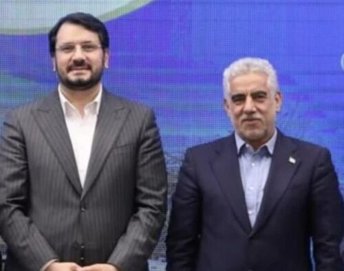 افتتاح سایت پایانه مرزی آستارا با حضور وزیر راه و شهرسازی و مسئولان جمهوری آذربایجان