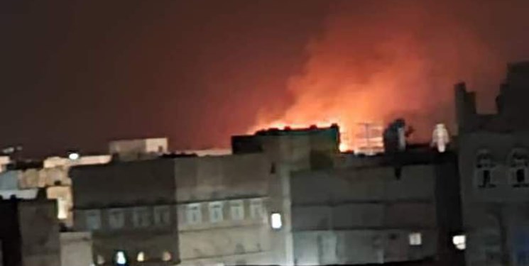 تجاوز نظامی دوباره آمریکا و انگلیس به یمن تجاوز نظامی دوباره آمریکا و انگلیس به یمن
