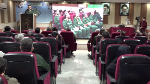 تجلیل از برگزیدگان جشنواره‌ی مالک اشتر سپاه قدس گیلان