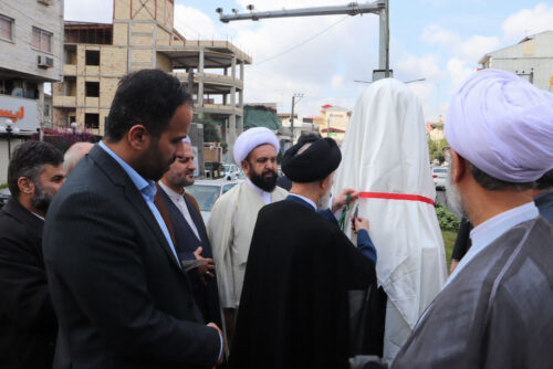 رونمایی از سردیس آیت‌الله لاکانی و آیت‌الله ضیابری در رشت