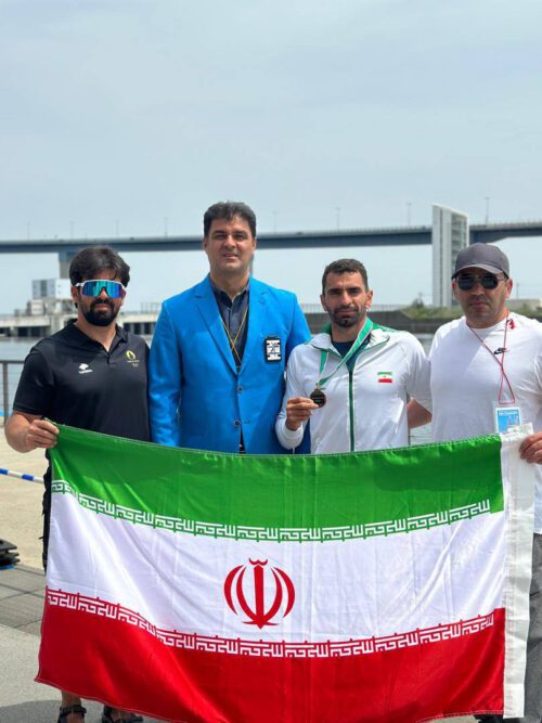 قایقران گیلانی المپیکی شد