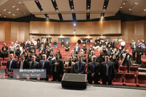 گزارش تصویری آیین تجلیل از خبرنگاران گیلان به مناسبت روز خبرنگار