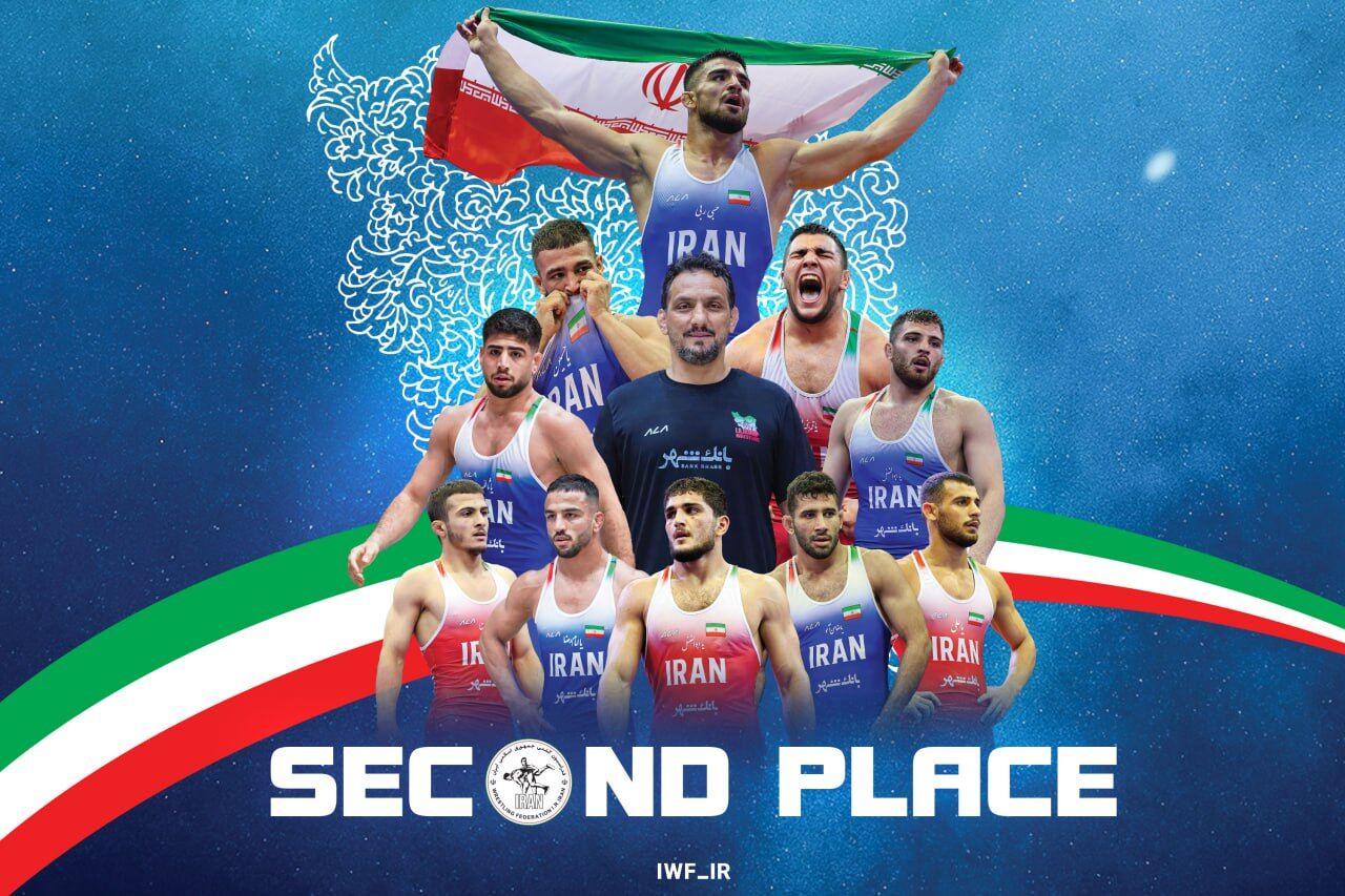 تیم کشتی آزاد امید ایران نایب قهرمان جهان شد تیم کشتی آزاد امید ایران نایب قهرمان جهان شد