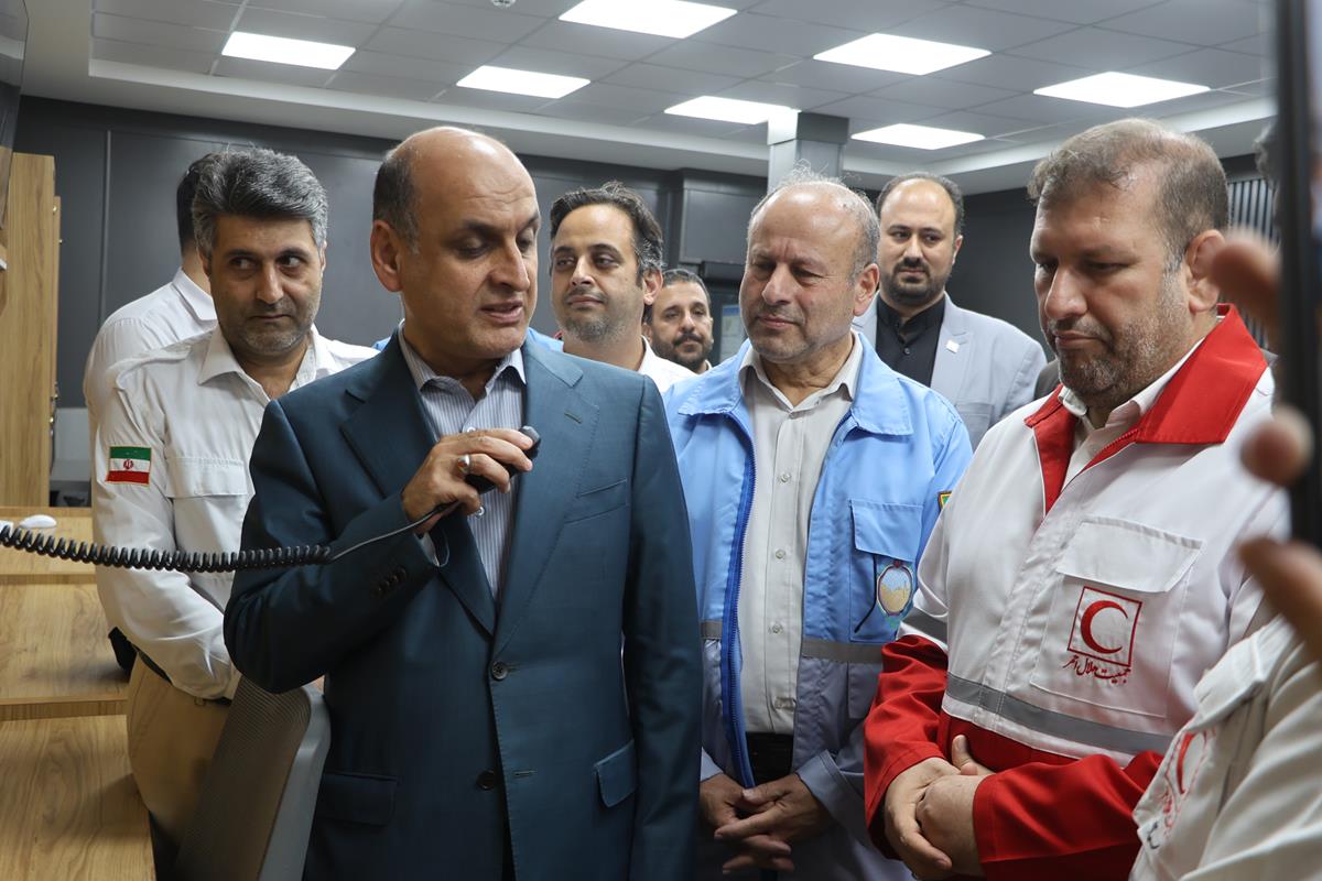 بهره برداری از مرکز کنترل و هماهنگی عملیات امداد و نجات استان گیلان و مرکز امداد هوایی چاف بهره برداری از مرکز کنترل و هماهنگی عملیات امداد و نجات استان گیلان و مرکز امداد هوایی چاف