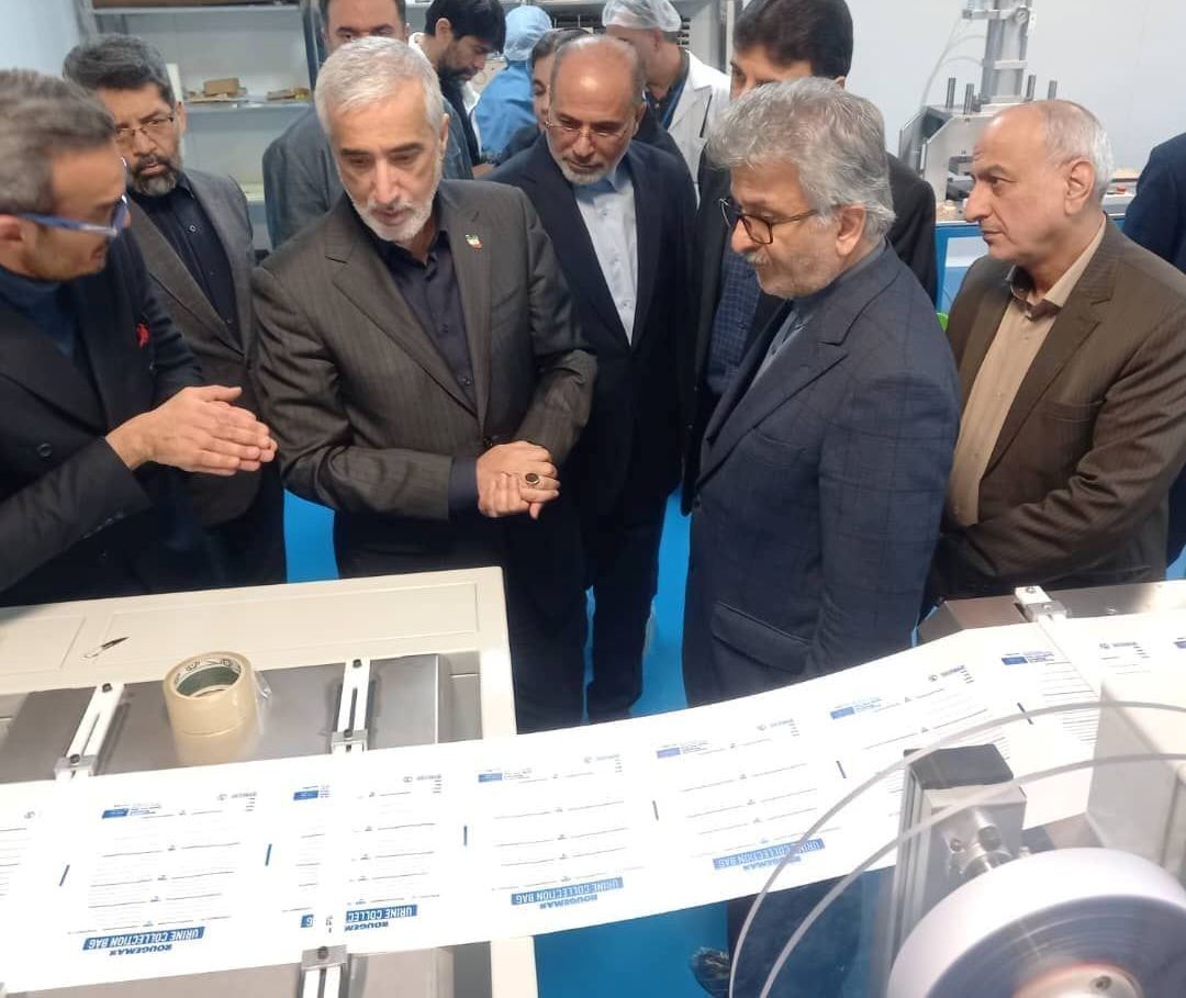 افتتاح خط تولید محصولات پزشکی یک واحد تولیدی در انزلی افتتاح خط تولید محصولات پزشکی یک واحد تولیدی در انزلی