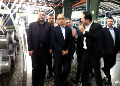 افتتاح طرح توسعه یک کارخانه صنایع پلاستیک در صومعه سرا