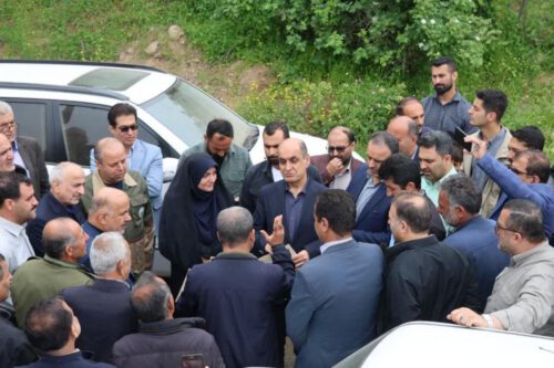 رسیدگی میدانی استاندار گیلان به مطالبات روستاییان دیلمان سیاهکل