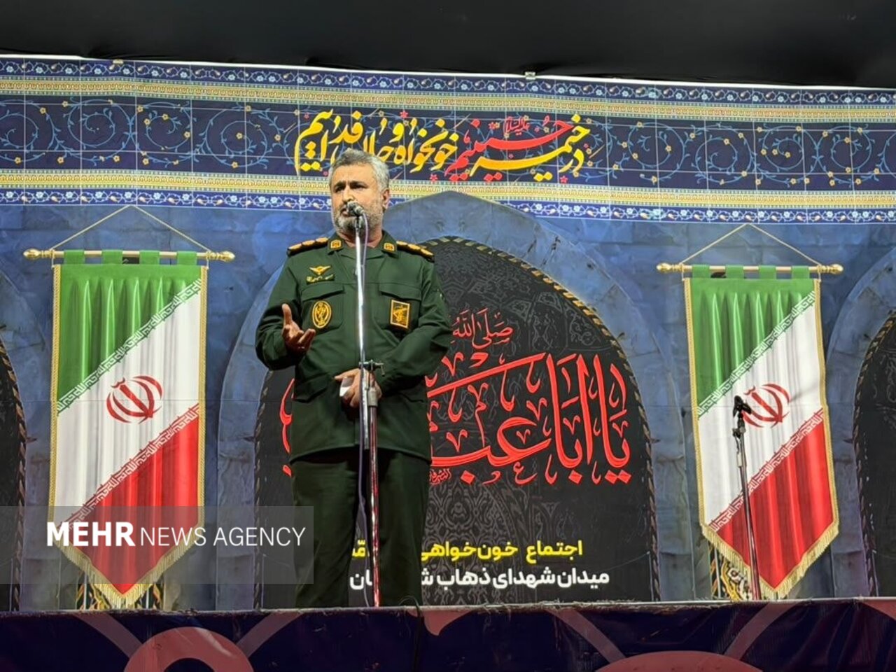 سرهنگ امینی: مبعوث شدگان میدان رسالت انبیا را به دوش کشیدند سرهنگ امینی: مبعوث شدگان میدان رسالت انبیا را به دوش کشیدند