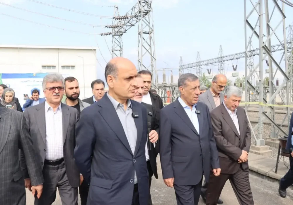 بهره‌برداری از پروژه ۱۲۰۰ میلیارد تومانی افزایش ظرفیت پست برق شهید عضدی رشت