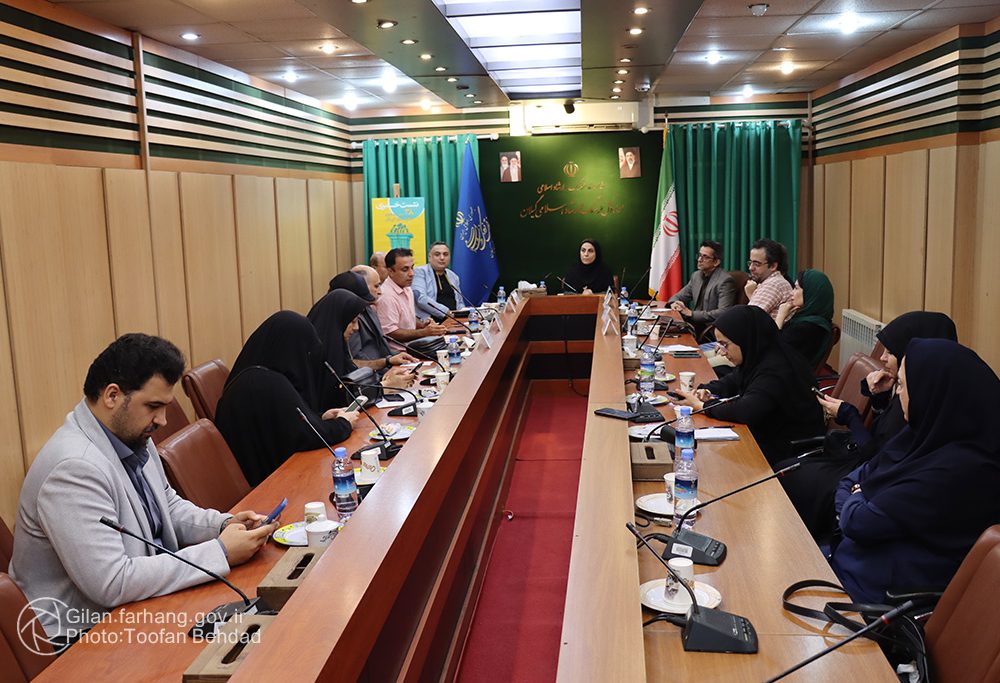 نشست خبری دبیر اجرایی سی و هشتمین جشنواره تئاتر استان گیلان با اصحاب رسانه