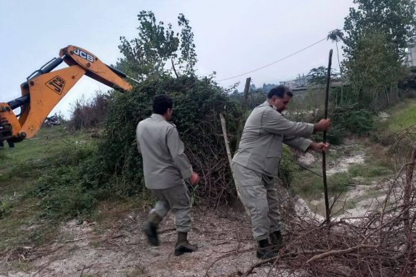 ۵۰۰ متر مربع اراضی ملی پناهگاه حیات وحش لوندویل رفع تصرف شد